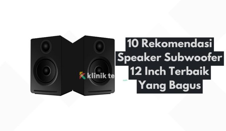 10 Rekomendasi Speaker Subwoofer 12 Inch Terbaik Yang Bagus