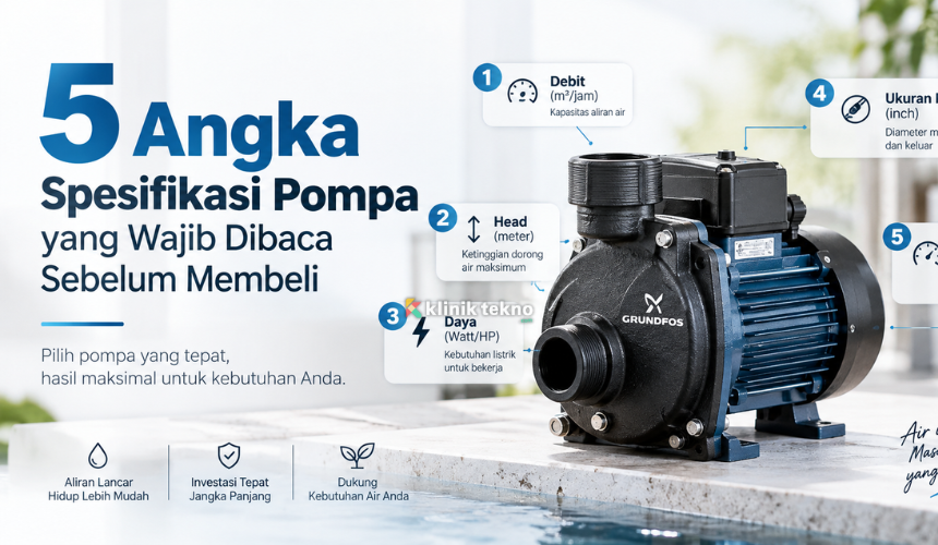 5 Angka Spesifikasi Pompa yang Wajib Dibaca 5 Angka Spesifikasi Pompa yang Wajib Dibaca Sebelum Membeli
