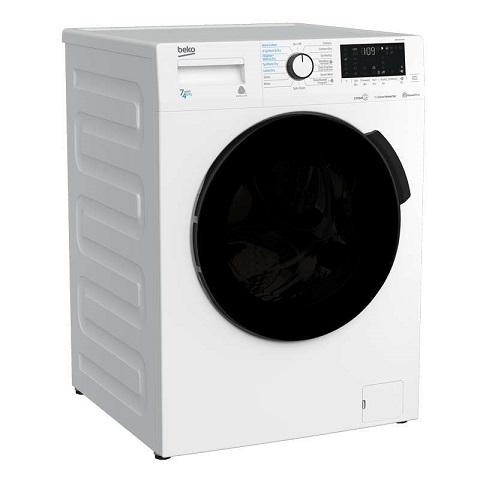 Mesin Cuci Tabung Depan Beko Washer & Dryer WDB7425R2W