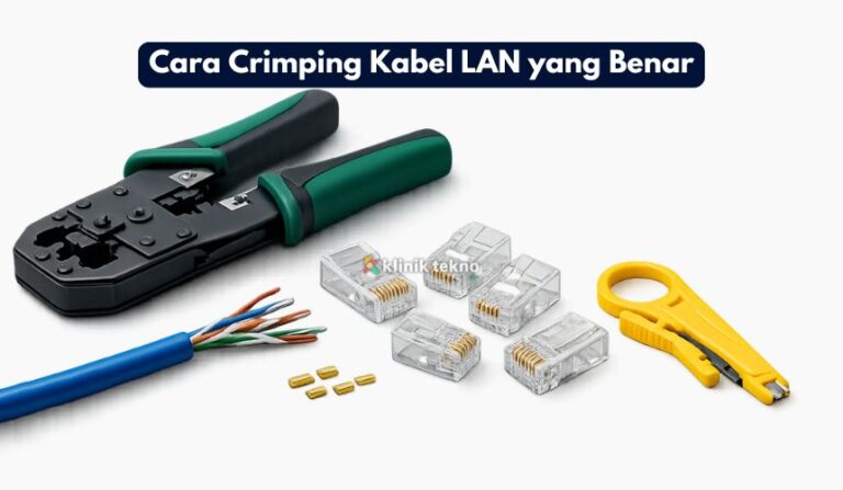 Cara Crimping Kabel LAN yang Benar Cara Crimping Kabel LAN yang Benar