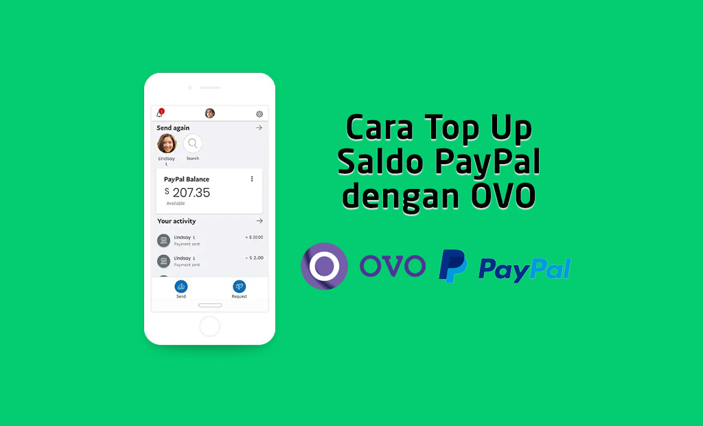 Cara Top Up Isi Saldo PayPal dengan OVO