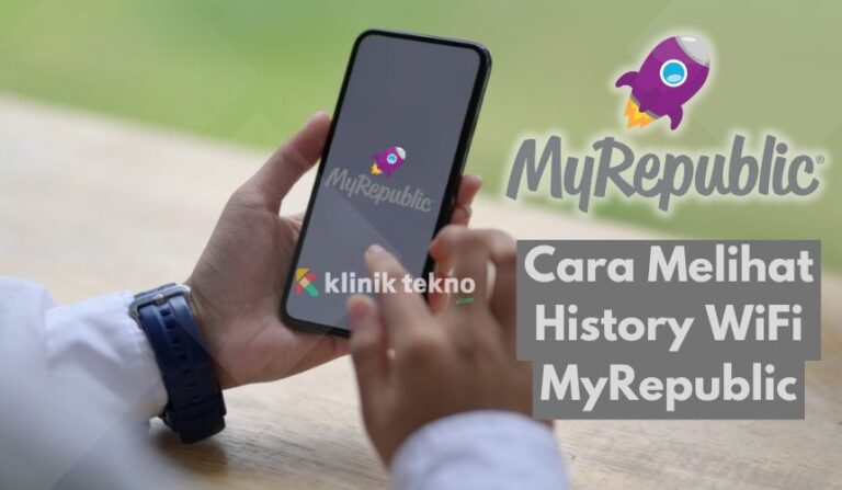 Cara Melihat History WiFi MyRepublic