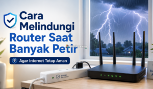 Cara Melindungi Router Saat Banyak Petir Cara Melindungi Router Saat Banyak Petir