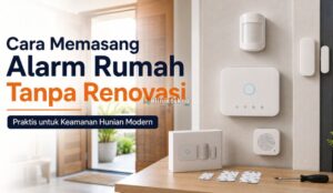 Cara Memasang Alarm Rumah Tanpa Renovasi