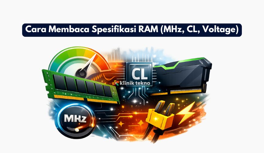 Cara Membaca Spesifikasi RAM (MHz, CL, Voltage) Cara Membaca Spesifikasi RAM (MHz, CL, Voltage)