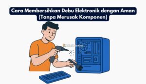 Cara Membersihkan Debu Elektronik dengan Aman (Tanpa Merusak Komponen)