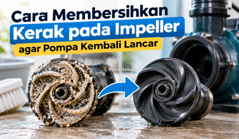 Cara Membersihkan Kerak pada Impeller agar Pompa Kembali Lancar
