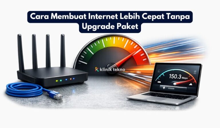 Cara Membuat Internet Lebih Cepat Tanpa Upgrade Paket