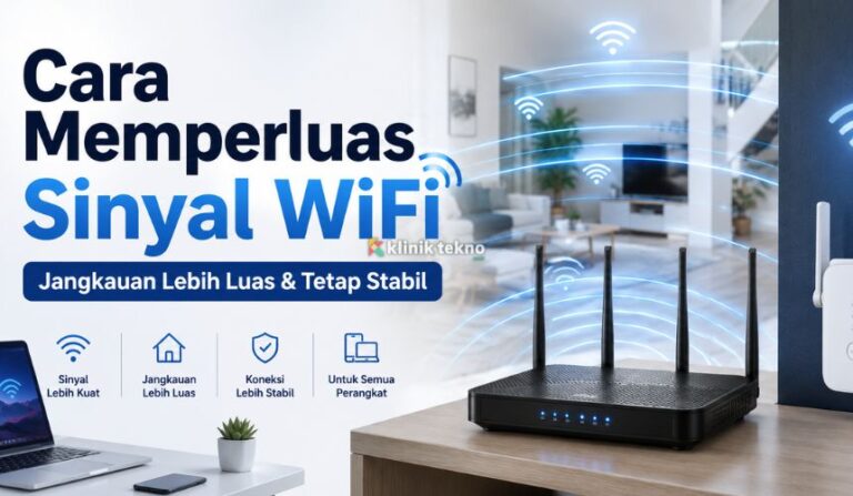 Cara Memperluas Sinyal WiFi