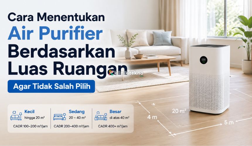 Cara Menentukan Air Purifier Berdasarkan Luas Ruangan Cara Menentukan Air Purifier Berdasarkan Luas Ruangan