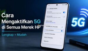 Cara Mengaktifkan 5G di Semua Merek HP