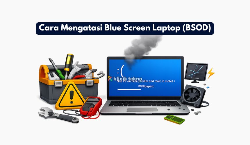 Cara Mengatasi Blue Screen Laptop (BSOD) Cara Mengatasi Blue Screen Laptop (BSOD)