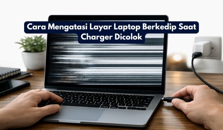 Cara Mengatasi Layar Laptop Berkedip Saat Charger Dicolok