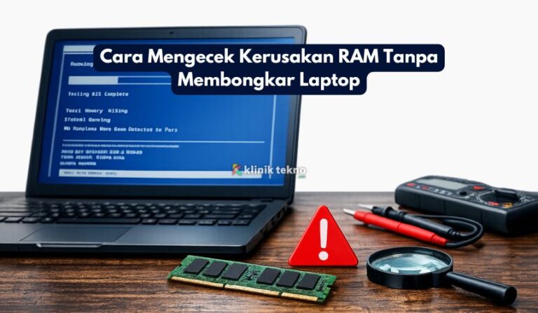 Cara Mengecek Kerusakan RAM Tanpa Membongkar Laptop