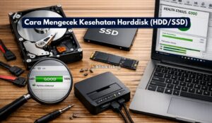 Cara Mengecek Kesehatan Harddisk (HDD/SSD) Cara Mengecek Kesehatan Harddisk (HDD/SSD)