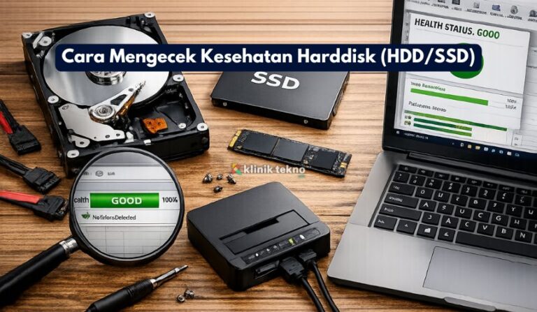 Cara Mengecek Kesehatan Harddisk (HDD/SSD) Cara Mengecek Kesehatan Harddisk (HDD/SSD)