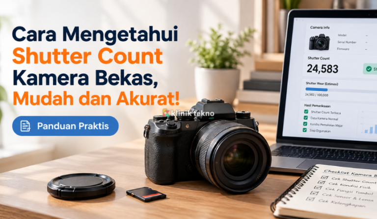 Cara Mengetahui Shutter Count Kamera Bekas