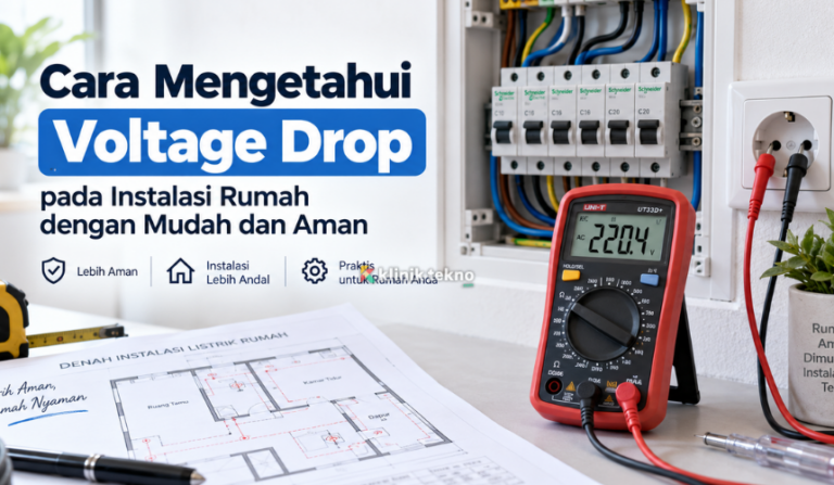 Cara Mengetahui Voltage Drop pada Instalasi Rumah Cara Mengetahui Voltage Drop pada Instalasi Rumah