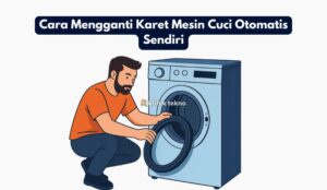 Cara Mengganti Karet Mesin Cuci Otomatis Sendiri