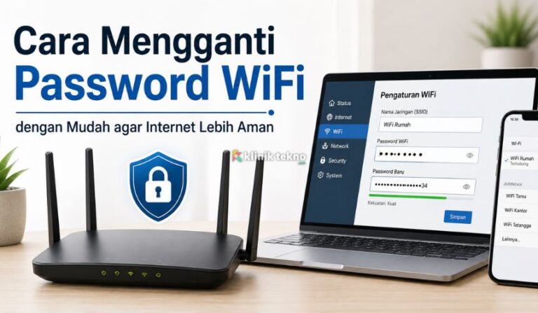 Cara Mengganti Password WiFi