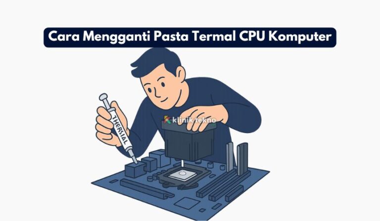 Cara Mengganti Pasta Termal CPU Komputer Cara Mengganti Pasta Termal CPU Komputer