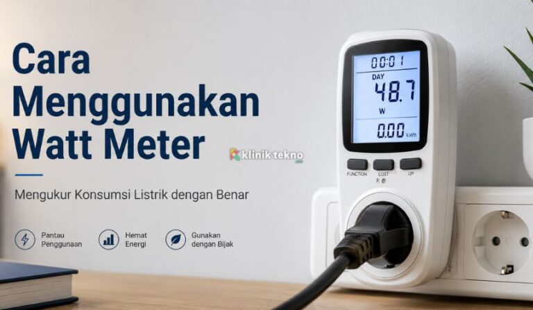Cara Menggunakan Watt Meter