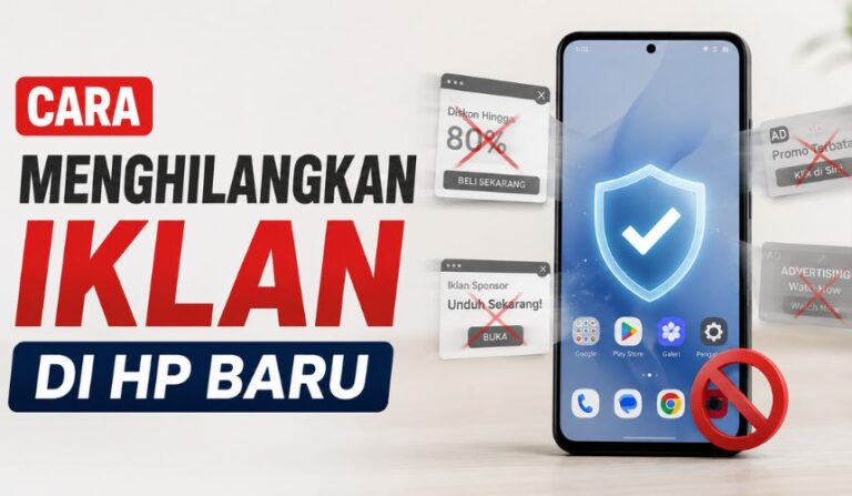Cara Menghilangkan Iklan di HP Baru