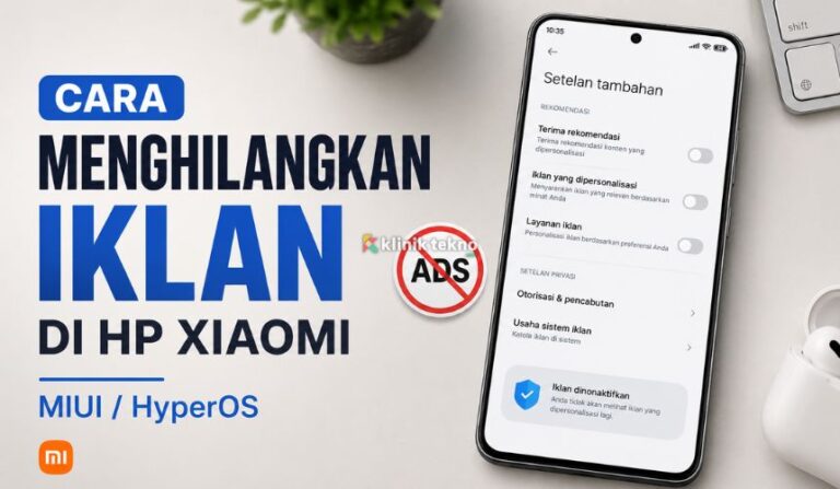 Cara Menghilangkan Iklan di HP Xiaomi