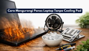 Cara Mengurangi Panas Laptop Tanpa Cooling Pad
