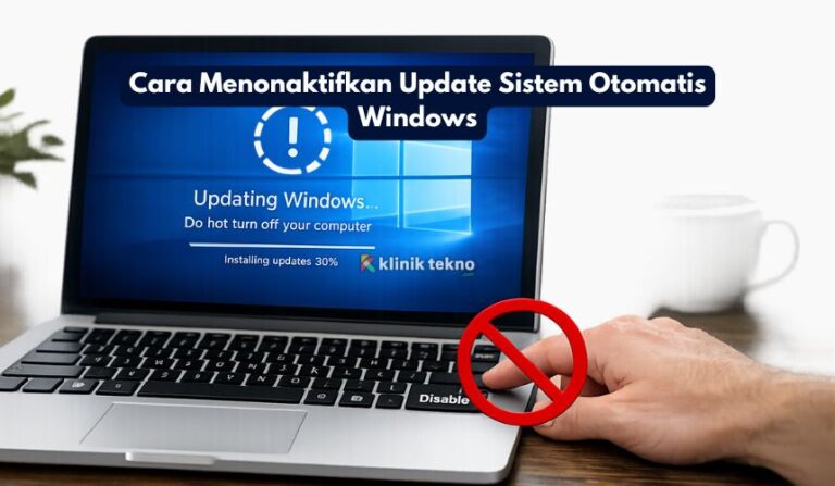 Cara Menonaktifkan Update Sistem Otomatis Windows