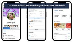 Cara Monetisasi Konten dengan Facebook Pro Mode