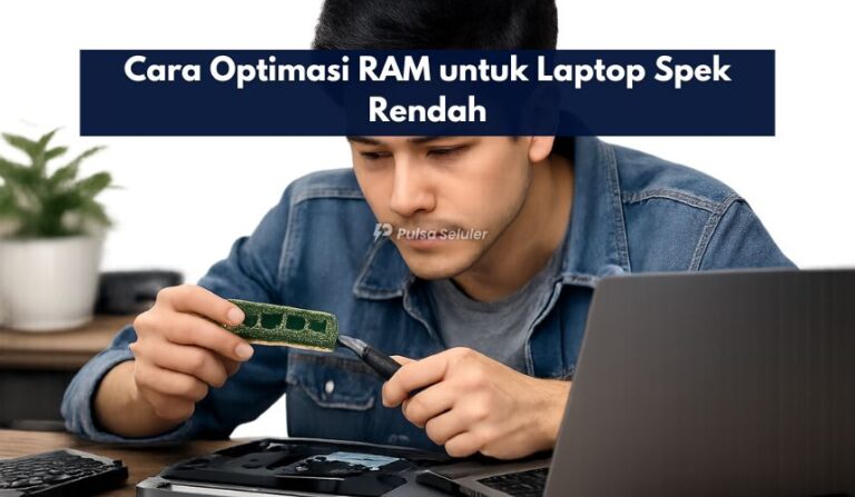 Cara Optimasi RAM untuk Laptop Spek Rendah