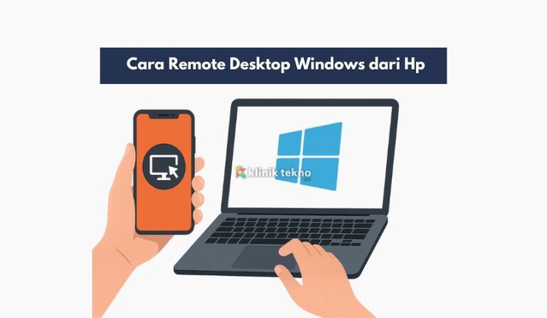 Cara Remote Desktop Windows dari Hp