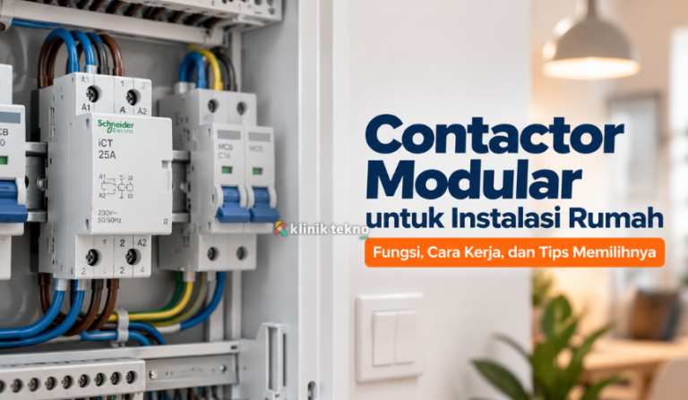 Contactor Modular untuk Instalasi Rumah