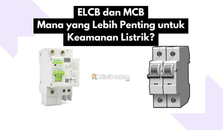 ELCB dan MCB