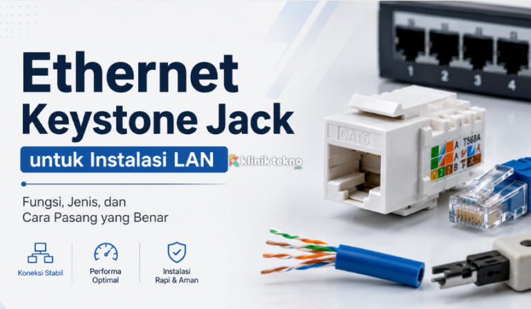 Ethernet Keystone Jack untuk Instalasi LAN Ethernet Keystone Jack untuk Instalasi LAN