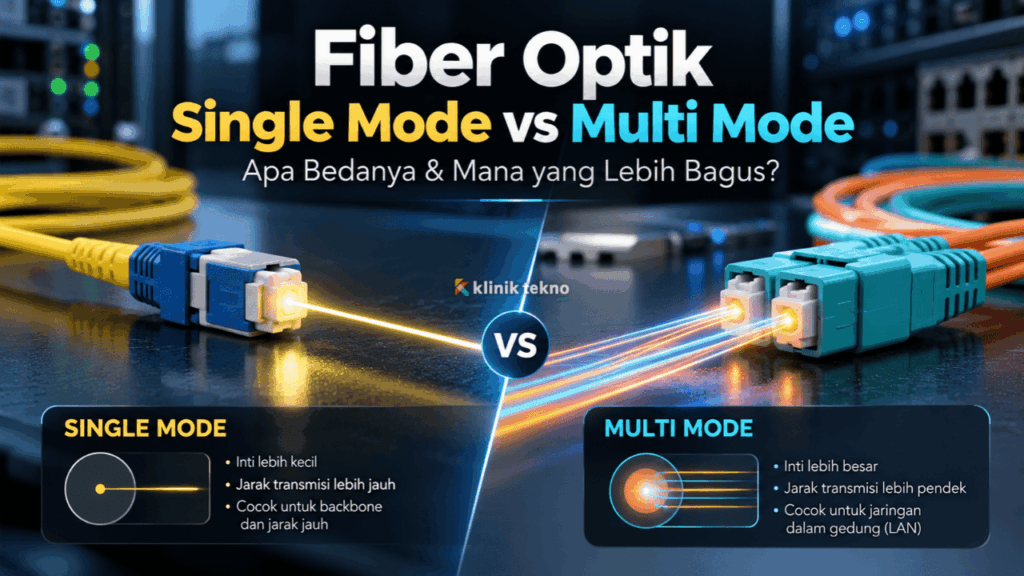 Fiber Optik Single Mode vs Multi Mode Fiber Optik Single Mode vs Multi Mode