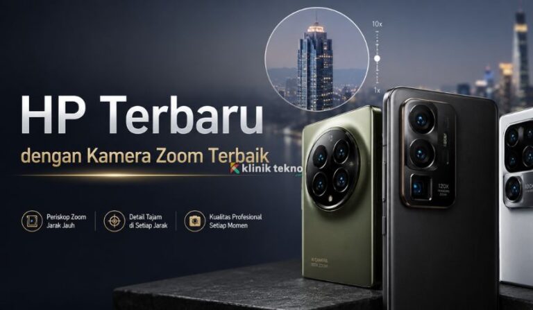 HP Terbaru dengan Kamera Zoom Terbaik