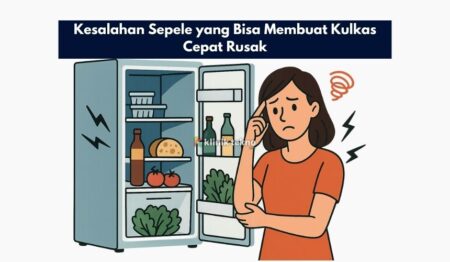 Kesalahan Sepele yang Bisa Membuat Kulkas Cepat Rusak