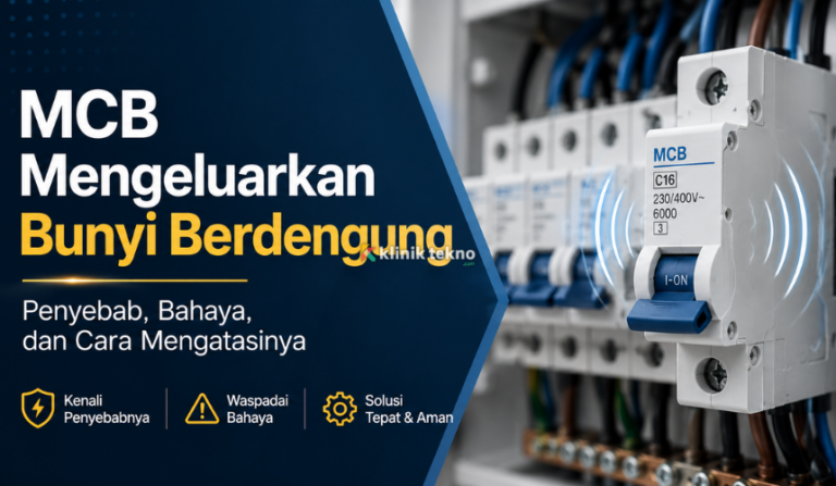 MCB Mengeluarkan Bunyi Berdengung MCB Mengeluarkan Bunyi Berdengung