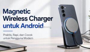 Magnetic Wireless Charger untuk Android