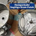 Memperbaiki Segitiga Drum Mesin Cuci Patah