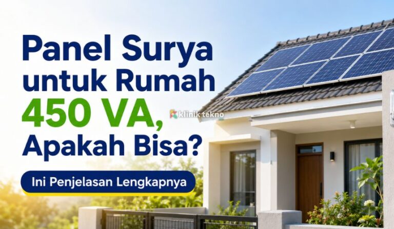 Panel Surya untuk Rumah 450 VA Panel Surya untuk Rumah 450 VA
