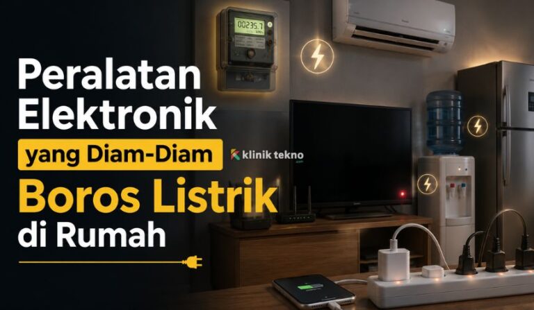 Peralatan Elektronik yang Diam-Diam Boros Listrik di Rumah Peralatan Elektronik yang Diam-Diam Boros Listrik di Rumah