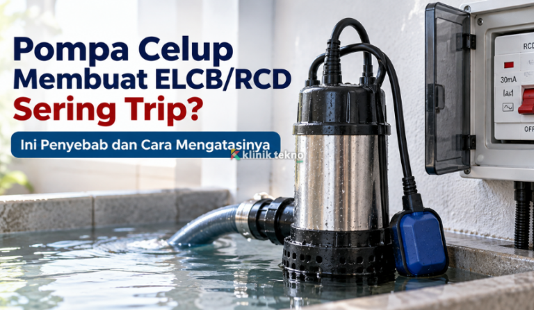 Pompa Celup Membuat ELCB/RCD Sering Trip Pompa Celup Membuat ELCB/RCD Sering Trip