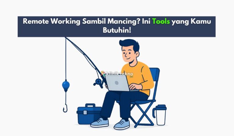 Remote Working Sambil Mancing