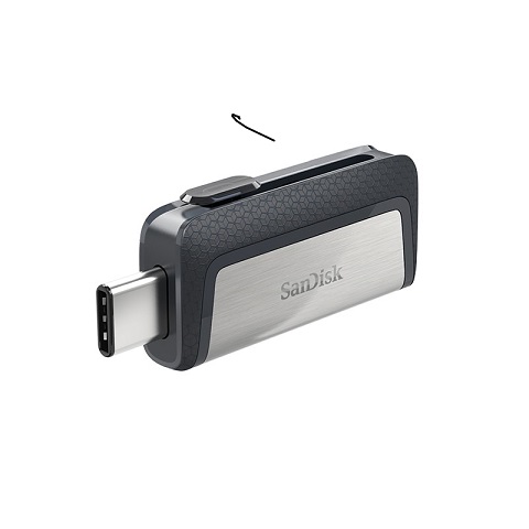 SanDisk FLASHDISK OTG TYPE C FLASH DRIVE ULTRA DUAL USB 3.1