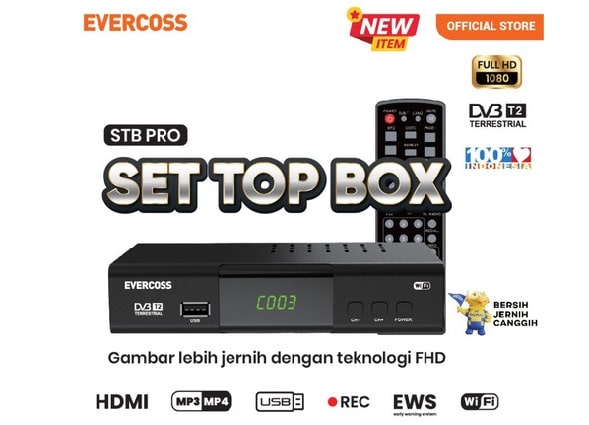 Set top box Evercoss STB Pro