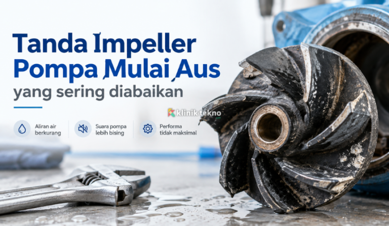 Tanda Impeller Pompa Mulai Aus