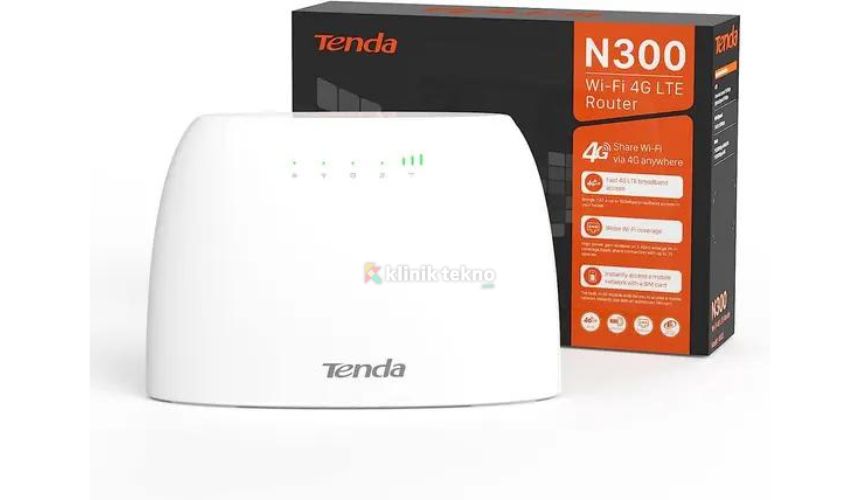 Tenda 4G03 N300 Wi-Fi 4G LTE Router